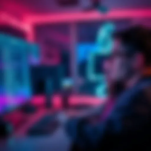 A person looking at a computer screen with a list of streamer codes and discounts, sharing information with a group of friends online.