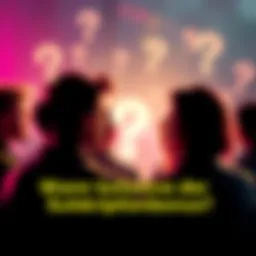 Subscription Bonus Announcement A group of people discussing subscription bonuses with question marks around them