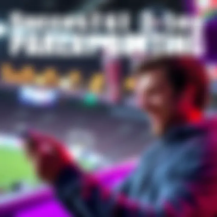 A person placing a 3-leg parlay bet on the DraftKings Sportsbook app, looking excited while checking the odds on a smartphone.