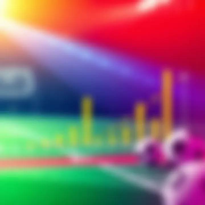 A graph showing a winning betting record with a score of 10-1 over six days, illustrating various types of bets like straight and parlay bets, symbolizing success in betting.