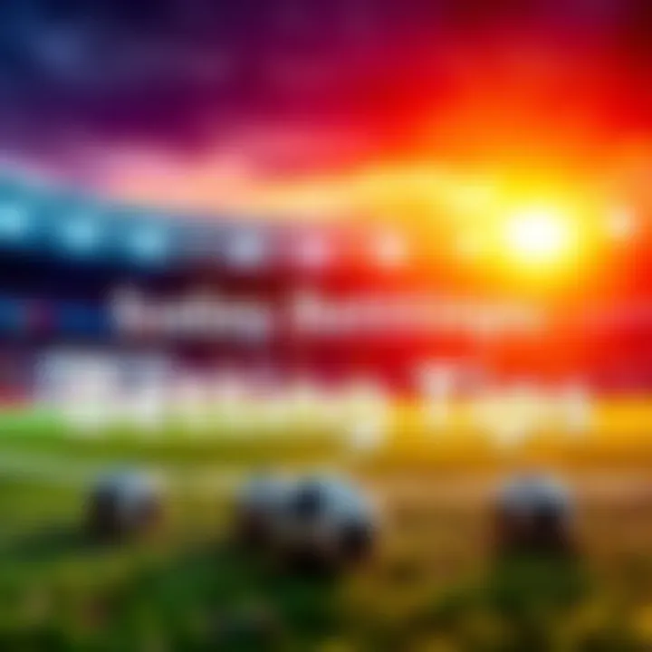 Sunday Betting Tips A collection of betting tips and game schedules for Sunday matches