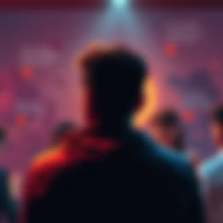 A person reflecting on their progress over 13 months without gambling, surrounded by motivational quotes and supportive friends.