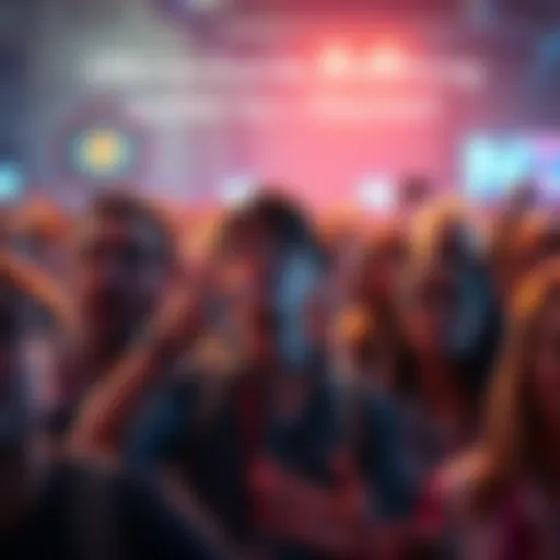 A group of people looking amazed at a surprising announcement