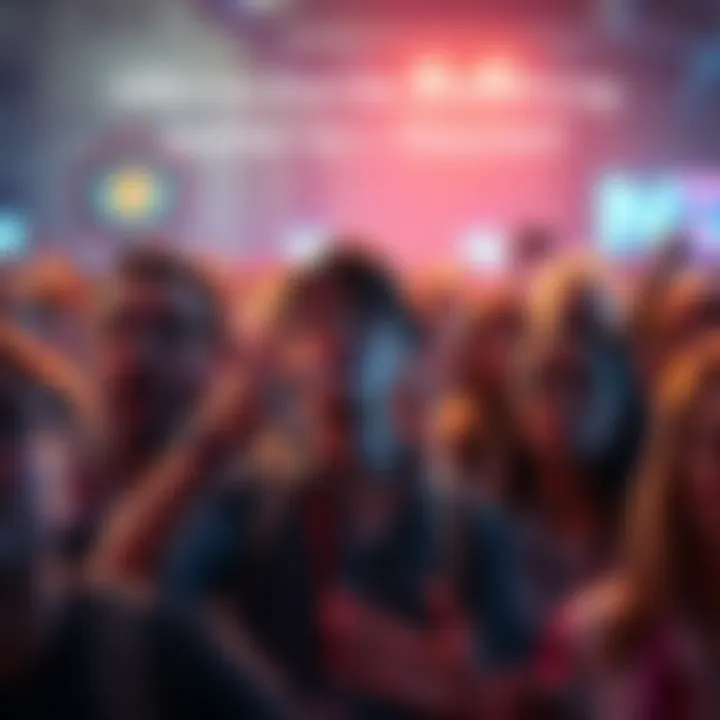 A group of people looking amazed at a surprising announcement