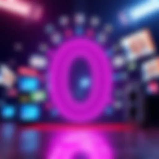 A graphic showing a bold number with media symbols around it, indicating its significance