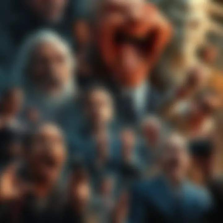 A collage of shocking moments and surprising twists from various incredible stories
