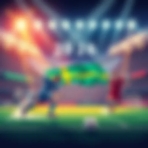 Illustration showing popular sports betting platforms in Sweden for 2026, featuring soccer and hockey themes