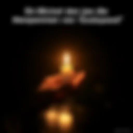 A person holding a candle with a warm glow, symbolizing hope and support, in a soft dark background.