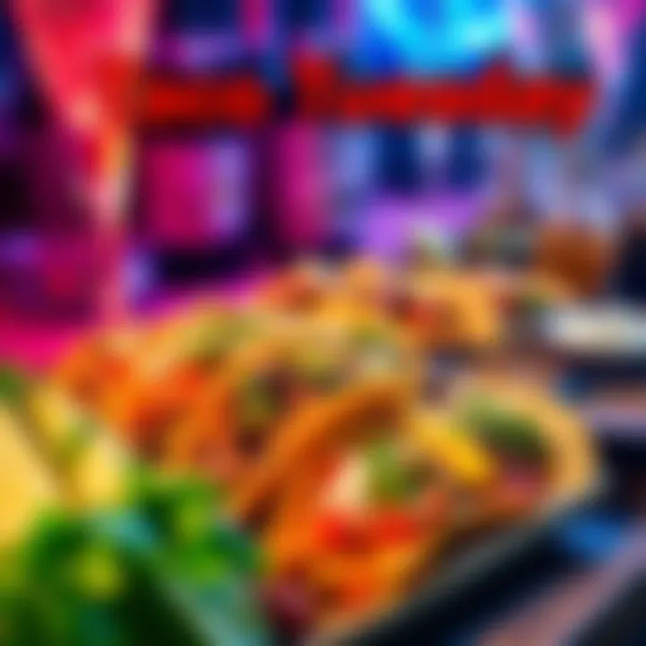 A vibrant spread of tacos with various toppings and sides, showcasing the joy of Taco Tuesday.