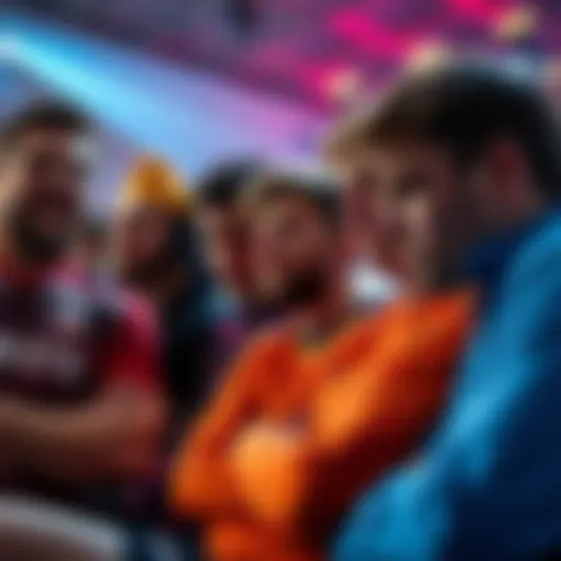 A group of sports teams showing frustration and disappointment during a game, possibly indicating a losing streak.