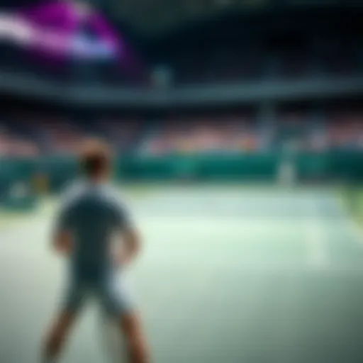 Players on the court showing lack of energy during a tense match