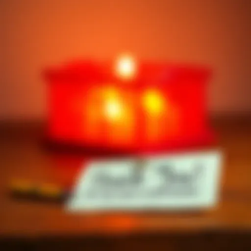 A heartfelt thank you note expressing gratitude with a warm background