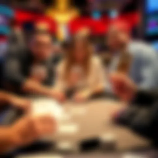Kyna England and two other players show AK hands in a poker game during the WSOP $550 Mini Mystery event.