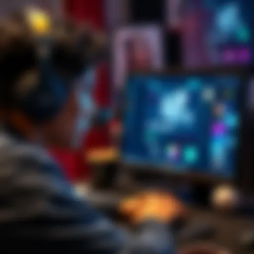 A frustrated player looking at a computer screen showing the GG Romanian Masters website without receiving a ticket after payment.