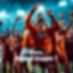 Tigers players in team jerseys celebrating excitedly, showing hope and anticipation for their upcoming game