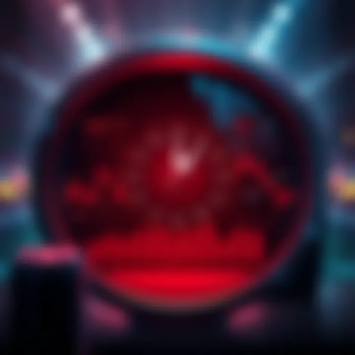 Illustration of a digital time calculation tool displaying odds and analysis for betting decisions.