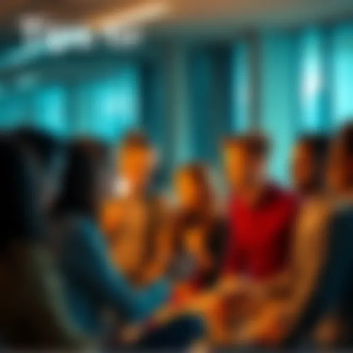 A group of diverse people discussing strategies and tips for success on March 9, 2026