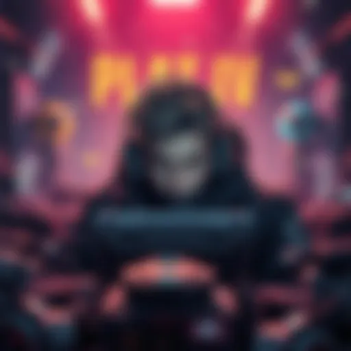 A player focused on enhancing their skills in Warger, surrounded by gameplay elements and strategy tips.