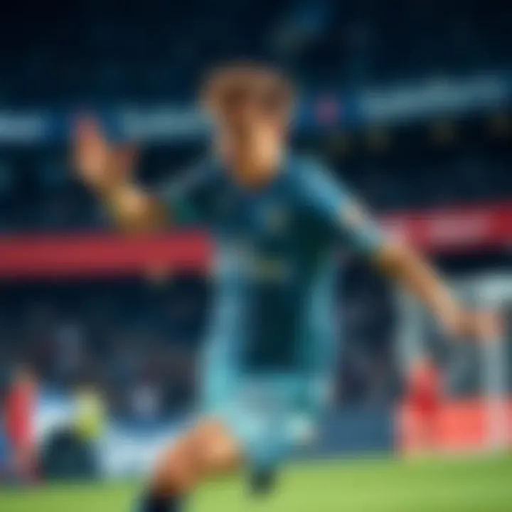 Tome showcasing his skills during a crucial moment in a game