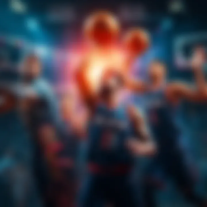 Tre Jones, Quenton Jackson, and Scottie Barnes showcasing their skills in key NBA plays