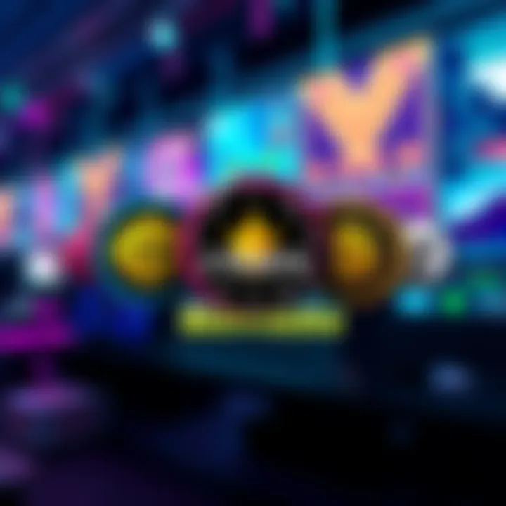 A collection of logos from top crypto casinos such as Stake, Casin0x, Shuffle, Bovada, and BCGame with a digital background representing online gaming.