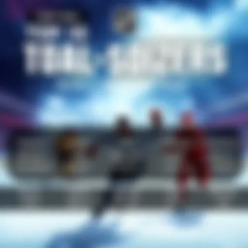 Graphic showing the top NHL goal scorers for November 7, 2025, with player names and stats