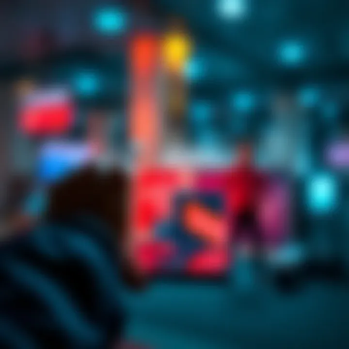 A person accidentally taps a touchscreen, causing a notification to pop up, symbolizing how small mistakes can lead to big issues.