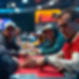 Players at a tournament showing unusual behavior and empty time banks