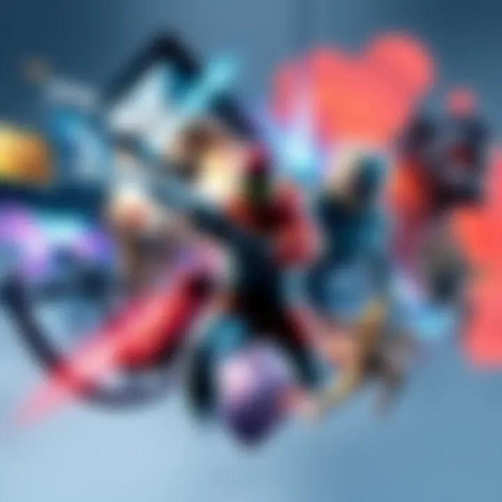 A collage of new video game titles and characters showcasing innovative gameplay and graphics for 2025.