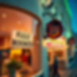 Tropicana Hotel in Jersey Exterior view of the Tropicana Hotel with a 'Fully Booked' sign in the window, showing a busy atmosphere