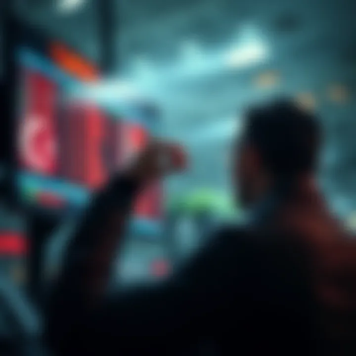 A frustrated bettor looking at sports betting odds on a screen after Turkey's latest loss.