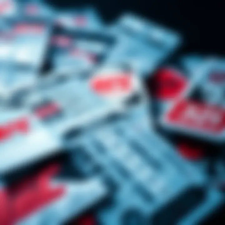 A collage of betting slips and UFC logos, showcasing various betting strategies for UFC 326.