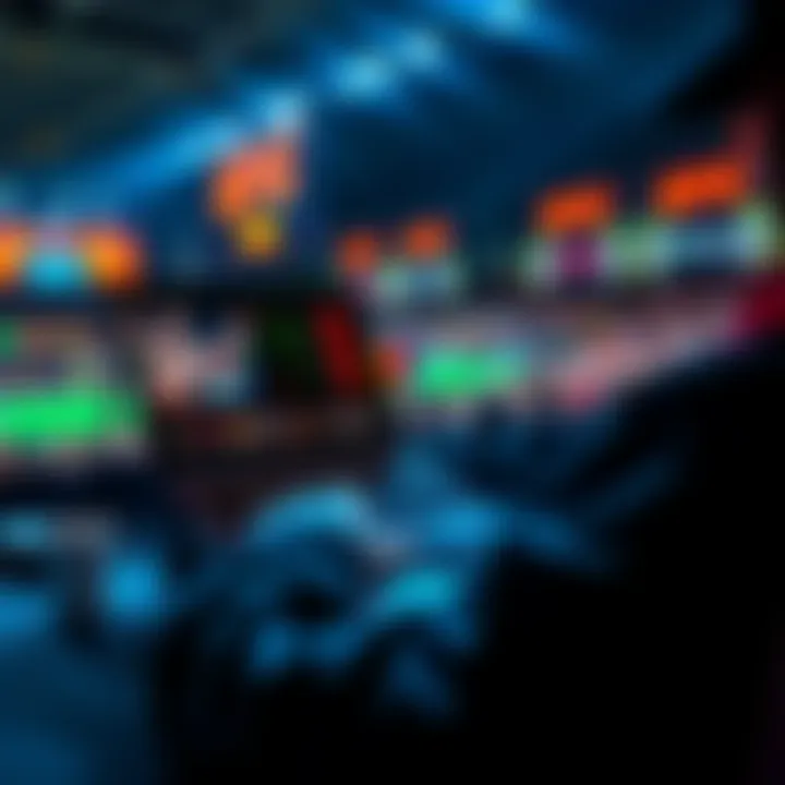 A person analyzing betting strategies for UFC 326 on a laptop with sports graphics