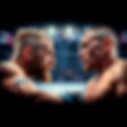 Conor McGregor and Max Holloway face off in the Octagon at UFC 329