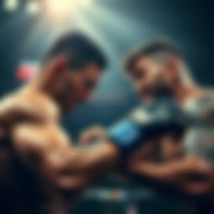 UFC Fighters Ready for Action UFC fighters Topuria and Pereira preparing for their match at UFC Freedom 250, with a focus on betting opportunities.