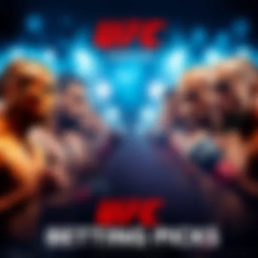 A collage of UFC fighters preparing for action in Perth, showcasing the excitement of upcoming matches and betting strategies.