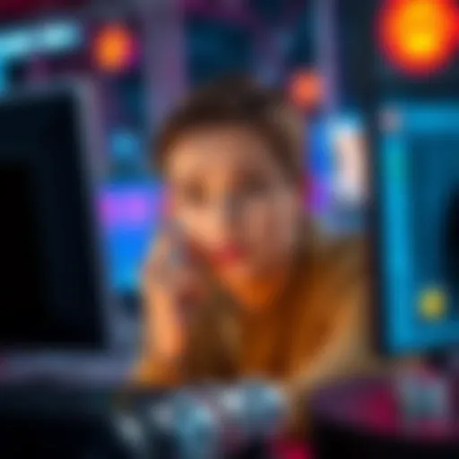 A person looking confused at a computer screen while reading about bonus credits on BC Games