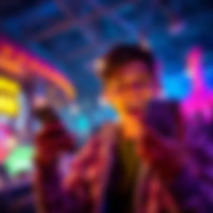 Using Bonus Entries and Cash A person excitedly using a smartphone to utilize bonus entries and cash on a web app