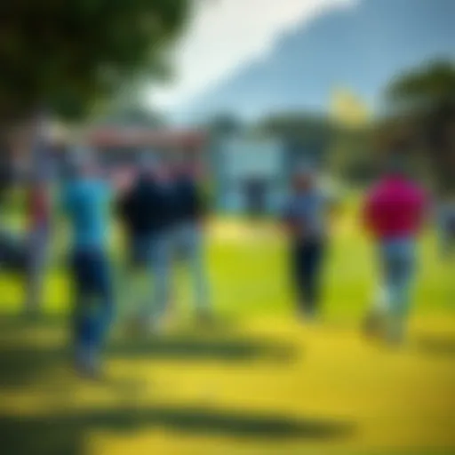 A group of golfers on the Oaks Course in San Antonio during the Valero Texas Open 2026 event.