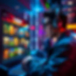 A player exploring Vegazone Casino's gaming platform with various games displayed on the screen.