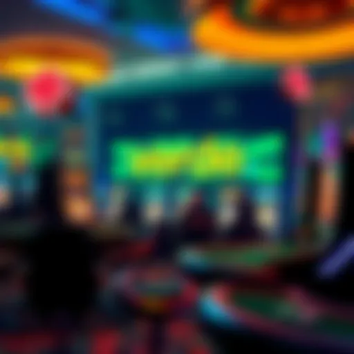 A vibrant online gaming scene featuring various slots and table games with bonuses at Verde Casino