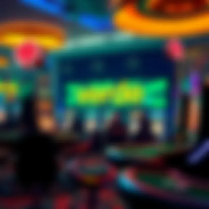 A vibrant online gaming scene featuring various slots and table games with bonuses at Verde Casino