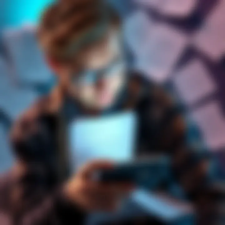 A frustrated person checking their phone with documents scattered around, showcasing issues with verification