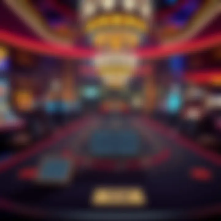 Viejas table manager withdrawal A casino table area showing a vacant blackjack table with a sign indicating no blackjack is allowed, suggesting a manager's withdrawal.