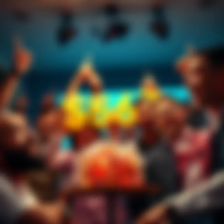 Members of a VIP Discord group celebrating financial success, showing $50 turning into $860 with excitement and a sense of community.