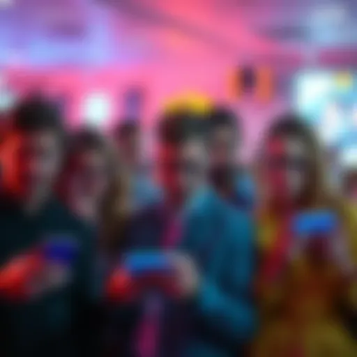 A group of concerned people looking at their phones, puzzled by the lack of responses from VIP hosts.