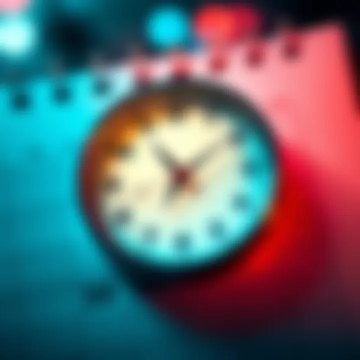 A calendar page showing February with a clock symbol, representing the upcoming VIP Race the Clock competition spins.