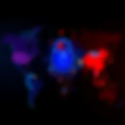 A world map highlighting various countries known for their VPN services, showing a secure connection symbol