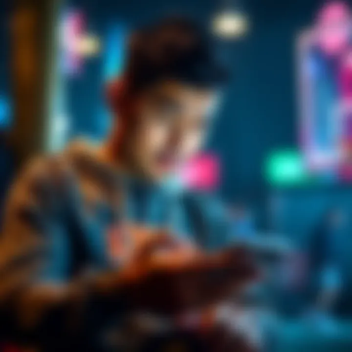 A person looking at their betting app, concerned about delayed winnings from the Knicks vs 76ers game.