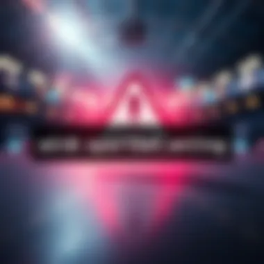 A warning symbol with a text overlay indicating important information for users of sportsbet.online.